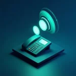 IVR phone greeting menu illustration